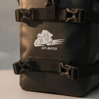 Waterproof Motorcycle Crash Bar Bag Long-Lasting Motorcycle Bumper Bag Wear Resistant Luggage Universal Fit for Adventure Riders, Motorcyclists, Outdoor Riding, Commuting