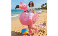Inflatable Flamingo Costume Novelty Apparel Funny for Halloween