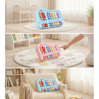 Xylophone with Mallets Educational Xylophone Well-Tuned Glockenspiel for Home, Preschool