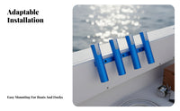 Guard Edges Round Fixing Holes Boat Fishing Rod Holder Boat Rod Holder