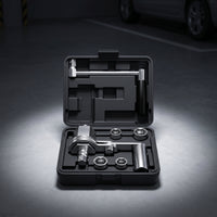 Tire Removal Wrench Kit Heavy Duty Rotational Power Multiplier Portable Tool for Roadside Emergencies