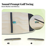 Increases Power & Control Weight Transfer Practice Board Real-Time Feedback Golf Weight Transfer Board Indoor & Outdoor Use for Beginners