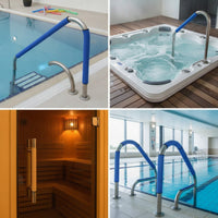 Non-Slip Pool Handrail Cover with Zipper Long-Lasting Pool Handrail Cover Quick-Drying Sleeve Soft for Spa