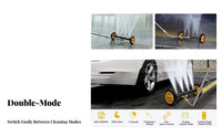 2-in-1 Undercarriage Cleaner 4000 PSI Versatile Function Undercarriage Cleaner Easy to Convert Car Underbody Washer for Driveway, Patio, Garage
