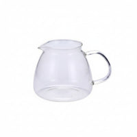 Filter Stainless Steel Coffee Carafe Borosilicate Glass Pour over Mesh Precision Spout Measurement Markings Suitable for Home Kitchen Barista Use