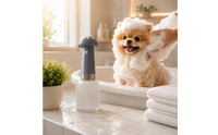 Automatic Foaming Dog Bath Bubble Machine Easy to Use Feline Bath Foam Dispenser Saves Time and Effort Electric Shampoo Dispenser Less Waste