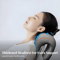 Office Chair Neck Pillow Multi-Functional Ergonomic Chair Headrest Desk Resting Pillow Pressure Relief Viscoelastic Foam Neck