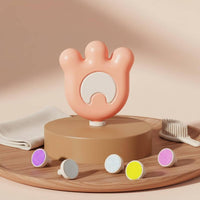 Quiet Engine Electric Baby Nail File Low Vibration Baby Nail Grinder 360° Rotation Manicure Set Automatic Stop Safety Feature for Babies, Newborns, Toddlers