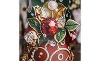 Christmas Costume Dress Festive Christmas Dress Knee Length Clothing for Women, Entertainers, Stage Performances