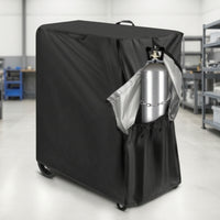 Fitted Metalworking Cart Cover Heavy-Duty Metalworking Cart Cover with Carry Handle Long-Lasting Easy to Clean for Workshop