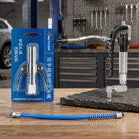 Oil Head with Hose Universal Oil Head Mess Tool Grease Dispenser for Vehicle Lubrication