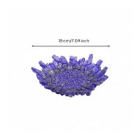 Cracked Ground Display Piece Textured Crater Scene Prop Diorama Accessory Lightweight for Collectors, Figure Photography