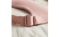 Adjustable Straps Washable Chest Support Cushion Buckles Memory Foam Chest Pillow Contoured 3D Breast Pillow Extended for Sleeping, Resting