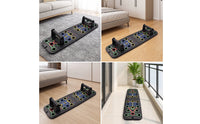Compact Folding Push-up Board Non-Slip Push-up Board with Detachable Handles Stable Home Gym Equipment Secure for Fitness Enthusiasts