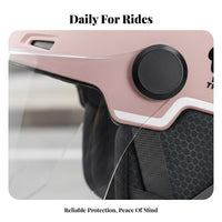 Electric Bike Helmet 3C Certified Design Face Helmet Four-Season Use Guarding Gear for Motorcyclists, Adults, City Riding, Daily Travel, Outdoor