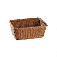 Woven Storage Basket Long-Lasting Imitation Wicker Basket Lightweight And