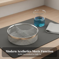 Stainless Steel Watch Washing Basket Easy to Clean Watch Parts Cleaning Basket Divided Parts Cleaning Tray Secure Lid