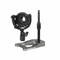 3 Kg Load Capacity Desktop Mic Stand All Metal Weighted Mic Stand Heavy Duty Desktop Mic Mount Stable for Recording Artists, Podcasters, Streamers, Podcast, Live Broadcasting