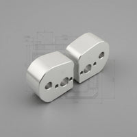 2 Pieces Handlebar Riser Kit Improved Riding Posture Motorcycle Handlebar Lift Mount Easy Installation