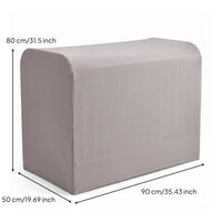 Nursery Accessory Gray Thickened Crib Dust Cover