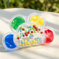 Liquid Sensory Toy Colorful Flower Sensory Toy Clear for Kids, Home