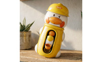 Cartoon Creature Design Duck Bath Rotator Easy to Attach Suction Cup Bath Toy for Children, Bathtub, Bathroom