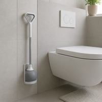 Heavy-Duty Toilet Plunger with Enhanced Suction Cup for Clogged Drains
