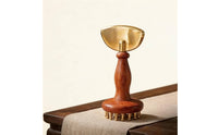 Brass Massage Brush Hand-Held Body Massage Brush Manual for Home, Spa