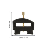 Long Service Life Adjustable Bridge Lifter Long-Lasting Violin Bridge Lifter Lightweight Stringed Instrument Tool Serrated Top for Repair, Maintenance