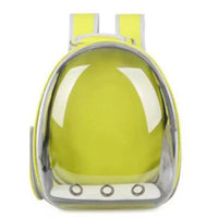 Bubble Cat Backpack Zippered Cat Carrier Backpack Hard-Shell Pet Carrier Top Handle