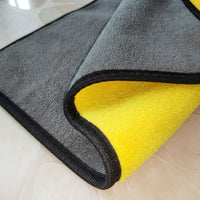 600 GSM Car Drying Towel and Coral Fleece Microfibre Cleaning Cloth, Microfibre Cleaning Cloth for Cleaning Cloths, Pet Grooming and Home Use