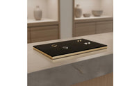 Jewelry Display with Gold Base Practical Velvet Jewelry Stand Luxury for Showcases