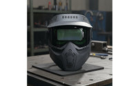 Splash Resistant Auto-Darkening Metalworking Helmet Eye Protection Auto-Darkening Metalworking Mask Lightweight Safety Gear Insulation for Garage