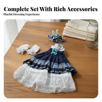 30cm Doll Outfit Set 30cm Doll Dress Set Detailed Craftsmanship for Kids