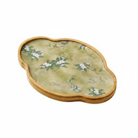 Dry Tea Serving Board Detachable Design Kung Fu Tea Serving Tray Handmade Tabletop Accessory for Home
