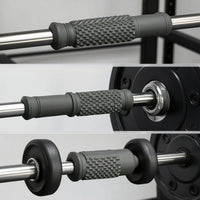 Dumbbell Grip Sleeve Anti-Slip Dumbbell Grip Enhancer Thick Handle Grip Cover for Weightlifters, Athletes, Weight Training, Home Gym