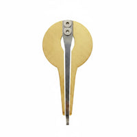 2 Pieces Traditional Mongolian Mouth Harp Portable Metal Jaw Harp for Performance, Music Practice
