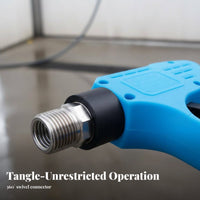 Stainless Steel Nozzle Quick Connect Water Head Solid Brass Fittings High Pressure Water 360° Swivel Connector for DIY Enthusiasts