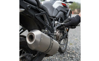 Rear Footpeg Removal Bracket Aluminum Alloy Exhaust Hanger Bracket Lightweight Motorcycle Part for Motorsport Activities