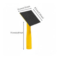 Multi-Functional Swivel Head Pole Sander High-Elastic Sponge Base Extension Pole Sander Ergonomic & Lightweight for Homeowners, Woodworking