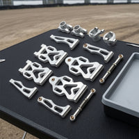 1/16 RC Car Upgrade Kit 1:16 Scale RC Steering Cup Replacement Chassis Support Arms for Hobbyists