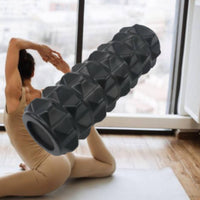 Medium Density Foam Roller Solid Core Fascia Release Roller Lightweight for Athletes, Runners, Pilates, Home Workout, Gym