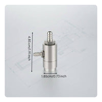 Air Mist-Generating Nozzle Leak-Resistant Siphon Spray Nozzle Dispenser Head for Humidification, Lubrication