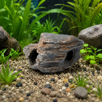 Aquarium Ornament, Hideaway, Aquarium, Ceramic, Set of 8, For Tropical Fish, Breeding, Shelter