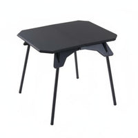 Folding Picnic Table Lightweight Height Adjustable Camp Table Foldable Outdoor Furniture for Barbecue
