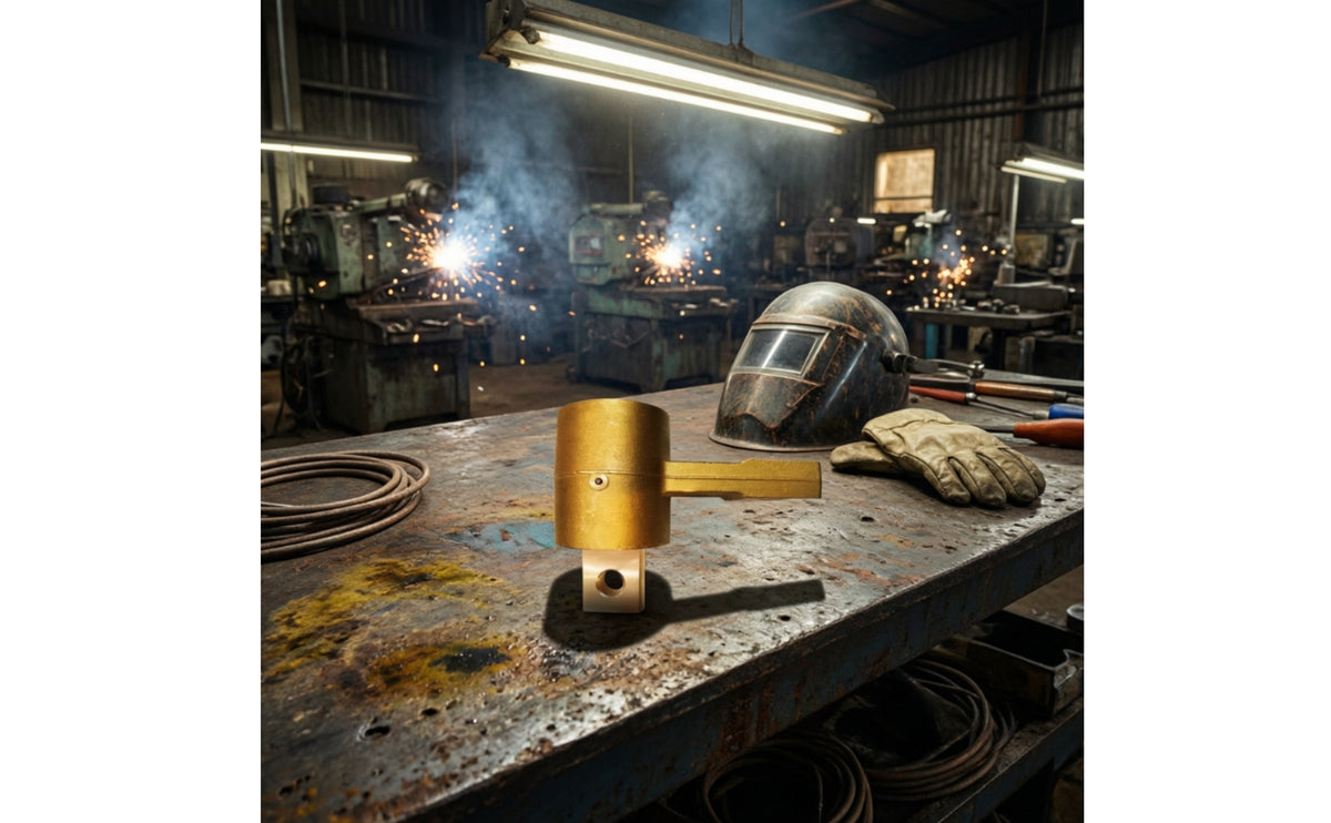 Rotating Ground Clamp Head Copper Alloy Metal-Joining Ground Clamp Head Secure Connection for Welders