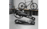 CNC-Machined Mountain Bike Crankset 104BCD Crankset with Bottom Bracket 170mm Chainset Lightweight for Cyclists, Trail Riding, Drivetrain Upgrade