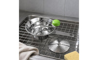 Stainless Steel Food Grinder Polished Metal Hand-Operated Grinder Compact