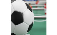 6 Pieces Standard Size 28 Mm Foosball Ball Long-Lasting Material Black and White Table Soccer Ball Colorfast Table Soccer Balls Fade Resistant
