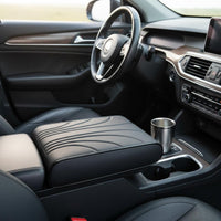 Car Armrest Pad Pressure Relief Center Console Armrest Pillow Anti-Slip Center Console Elbow Rest for Commuters, Daily Commute